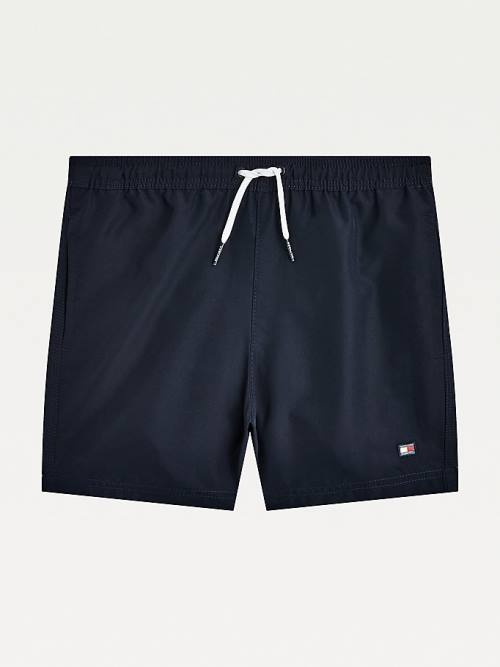 Stroje Kąpielowe Tommy Hilfiger Mid Length Shorts Chłopięce Niebieskie | TH830CQS