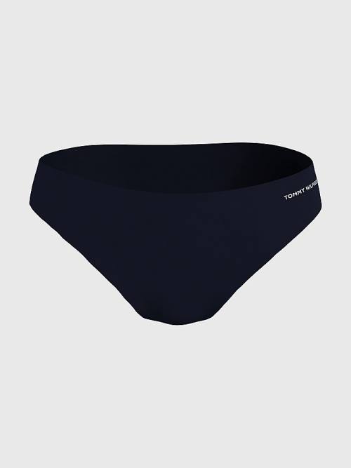 Stroje Kąpielowe Tommy Hilfiger TH Flex Flag Bikini Bottoms Damskie Niebieskie | TH175PUR