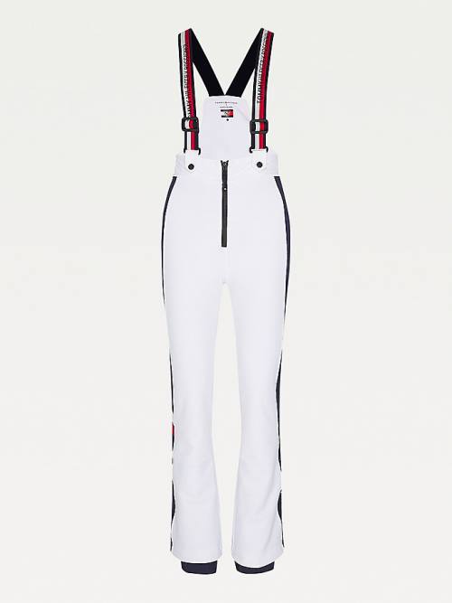 Sukienki Tommy Hilfiger Rossignol Ski Dungarees Damskie Białe | TH260SYQ