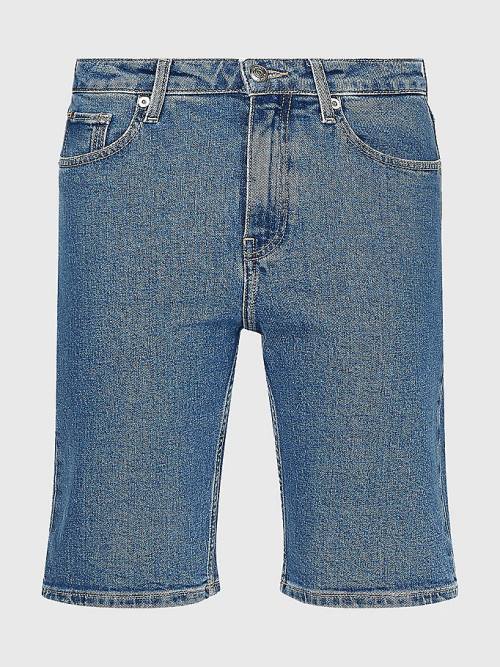 Szorty Tommy Hilfiger Straight Denim Damskie Denim | TH520LYF