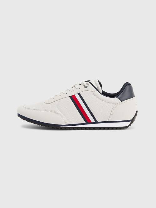 Trampki Tommy Hilfiger Essential Mesh Signature Tape Męskie Szare | TH127BAP